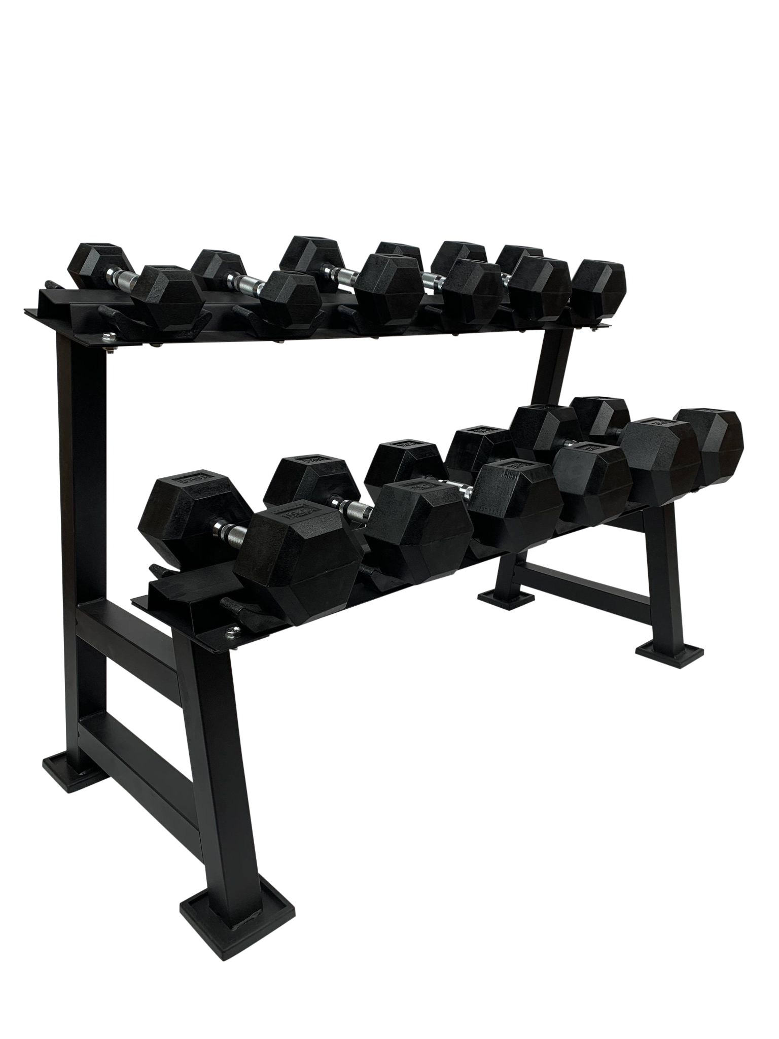 Hexa Håndvægte m. rack (2,5-30 KG) - Billede 4