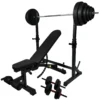 Træningsudstyrssæt Deluxe 110 KG