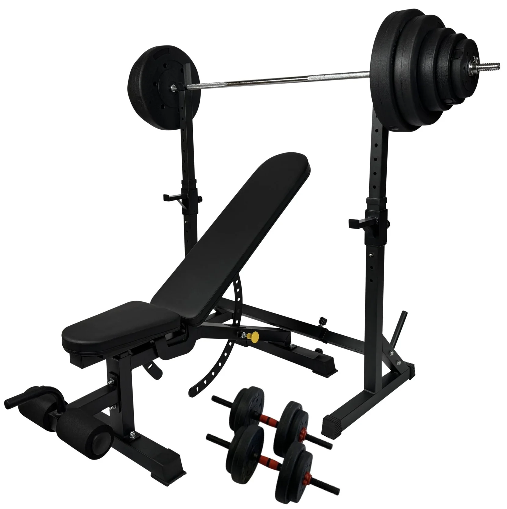 Træningsudstyrssæt Deluxe 110 KG