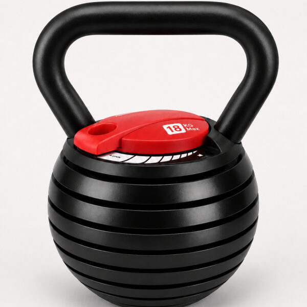 Justerbar Kettlebell 18 kg – 27 vægtindstillinger - Billede 4